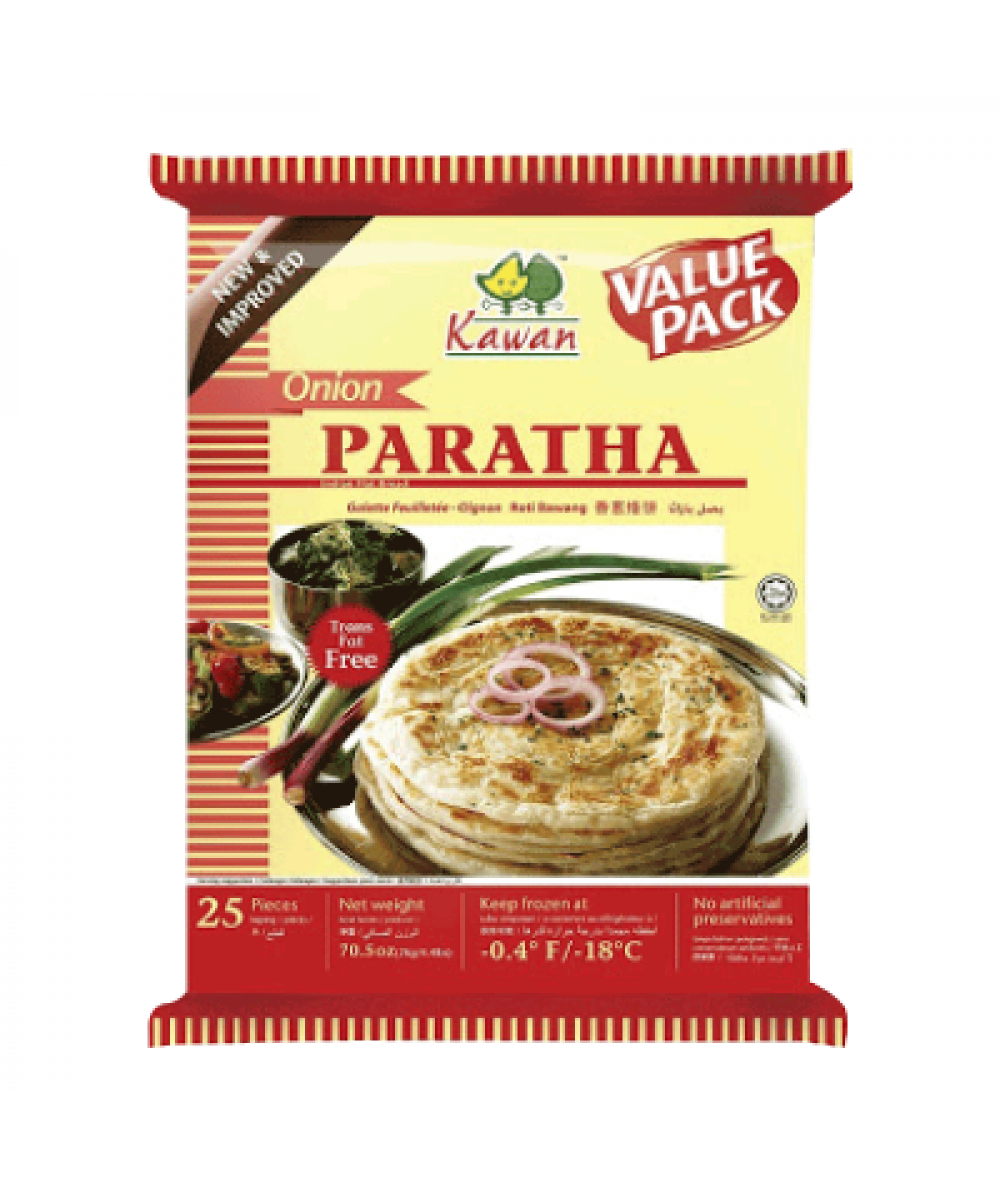 KAWAN ROTI PARATHA ONION 5PCS-80G