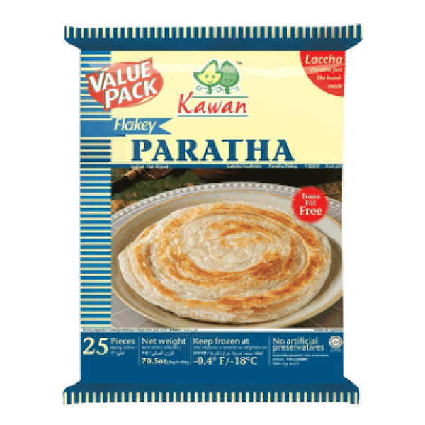 KAWAN ROTI PARATHA FLAKEY 5PCS-80G