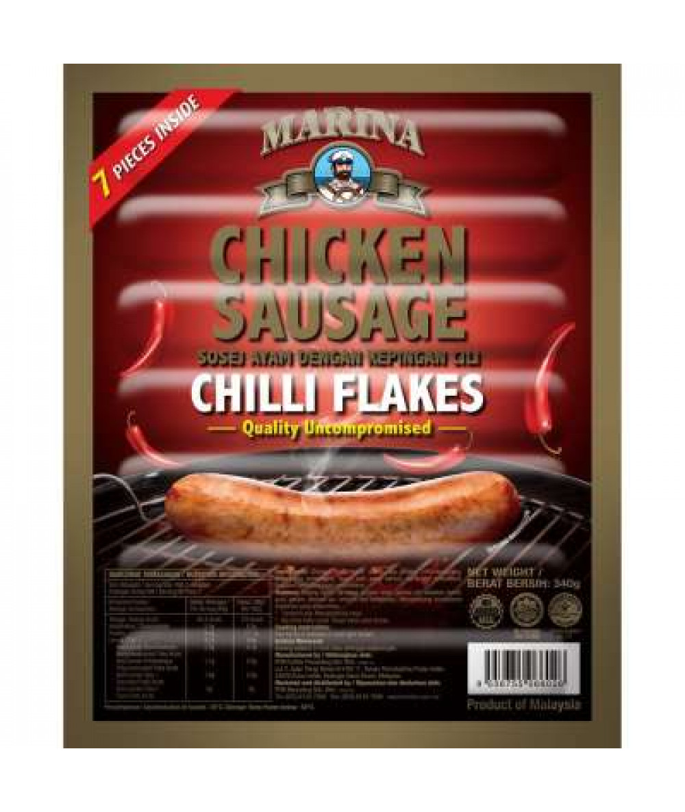 MARINA CHICKEN SAUSAGE CHILLI FLAKES 300G