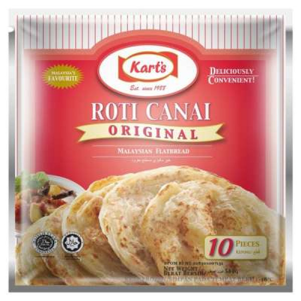 KARTS ROTI CANAI ASLI 8S 480G