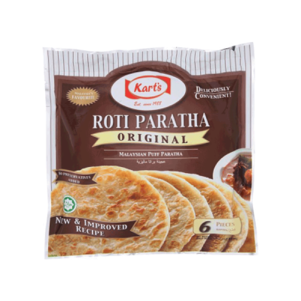 KARTS ROTI PARATHA PLAIN 5S 400G