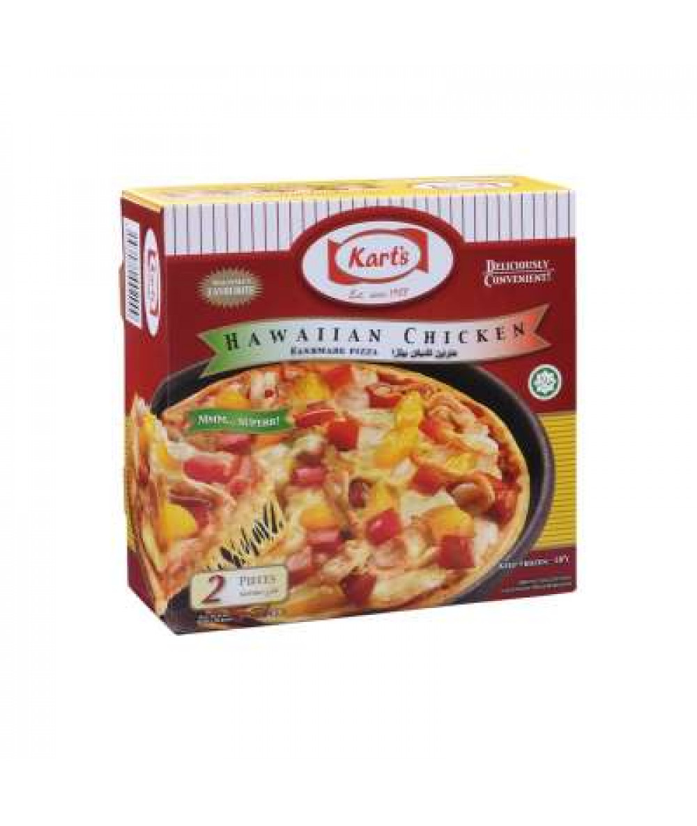 KARTS PIZZA HAIWAIAN CHICKEN 140G X 2S