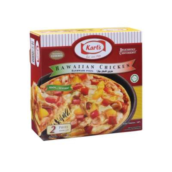 KARTS PIZZA HAIWAIAN CHICKEN 140G X 2S