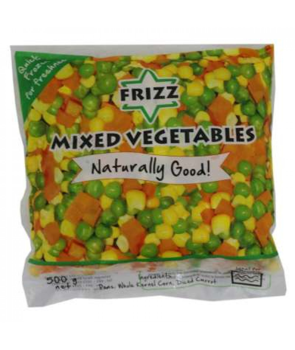 FRIZZ MIXED VEGETABLE 500GM