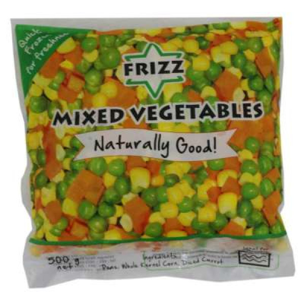 FRIZZ MIXED VEGETABLE 500GM