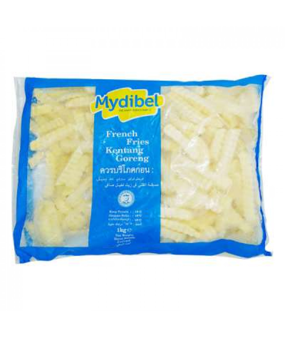 MYDIBEL FRENCH FRIES (CRINKLE CUT ) 1KG