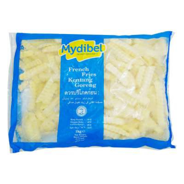 MYDIBEL FRENCH FRIES (CRINKLE CUT ) 1KG