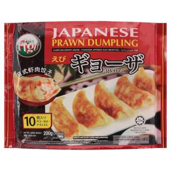 FIGO JAPANESE PRAWN DUMPLING 200GM