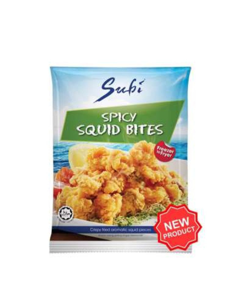 SUBI SPICY SQUID BITE 400G