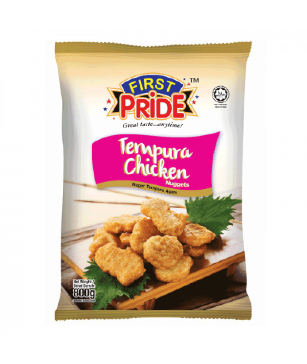 FIRST PRIDE TEMPURA CHICKEN NUGGET-800G