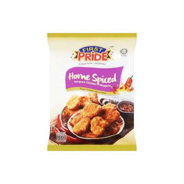 FIRST PRIDE HOMESPICED TEMPURA NUGGET 800G