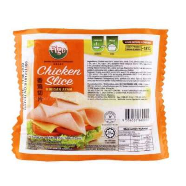 FIGO CHICKEN SLICE 500G