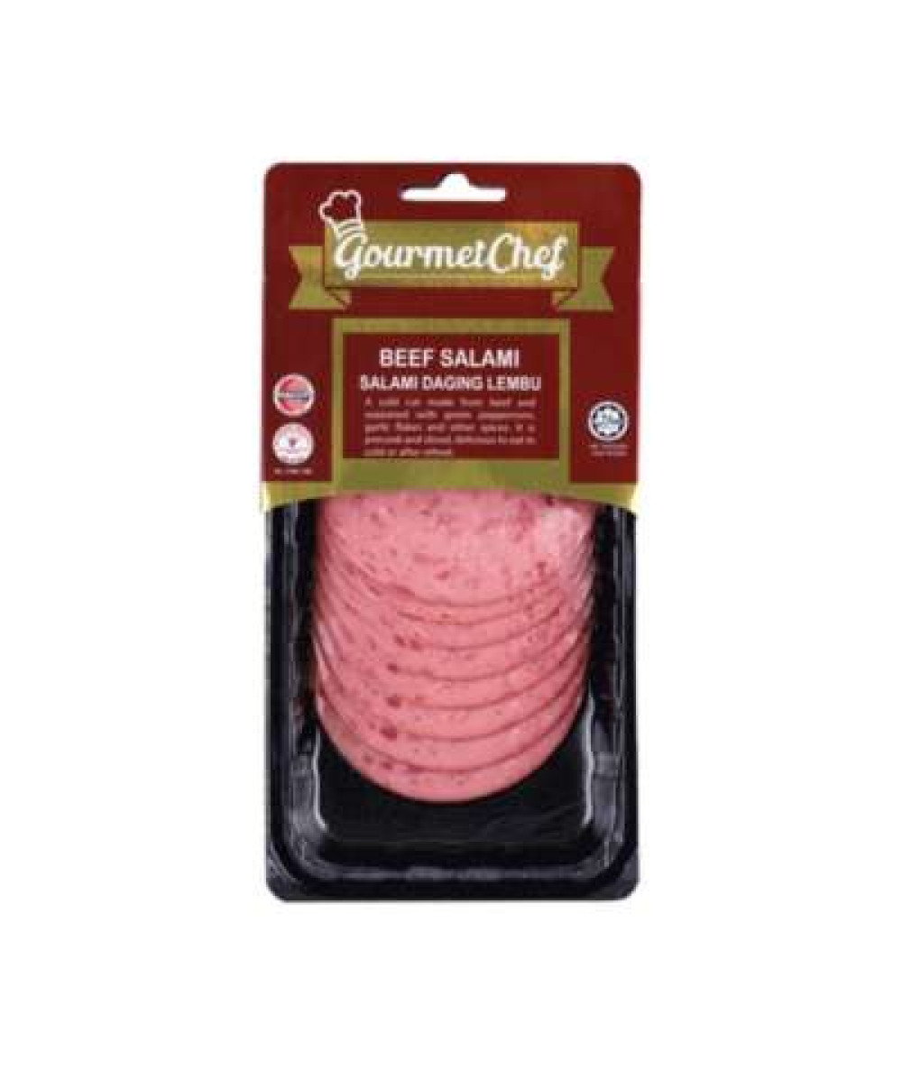 BEEF SALAMI SLICED 150GM