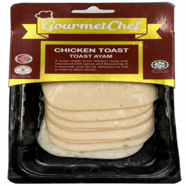 CHICKEN TOAST SLICED 150GM