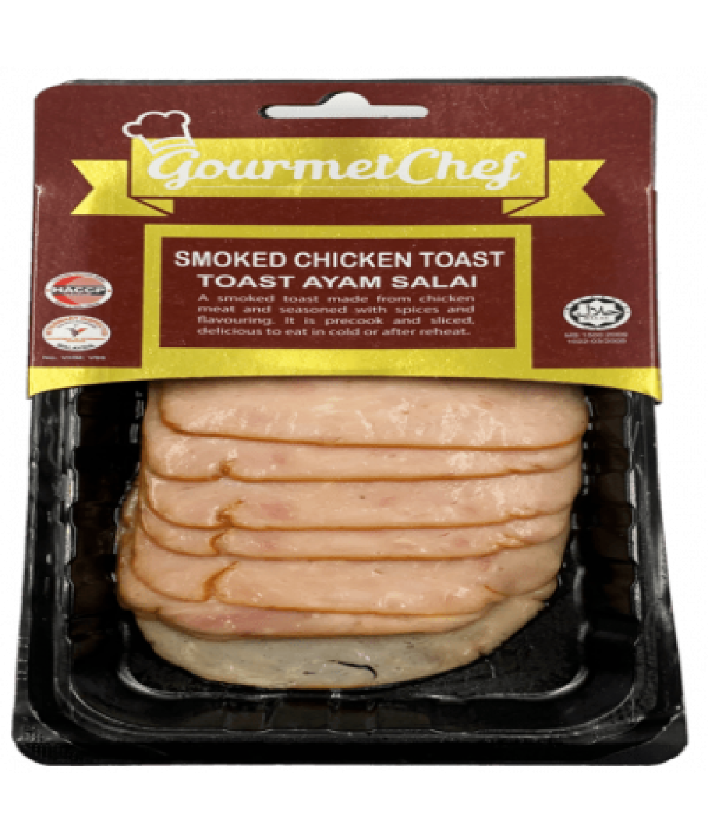 SMOKED CHICKEN TOAST SLICED 150GM