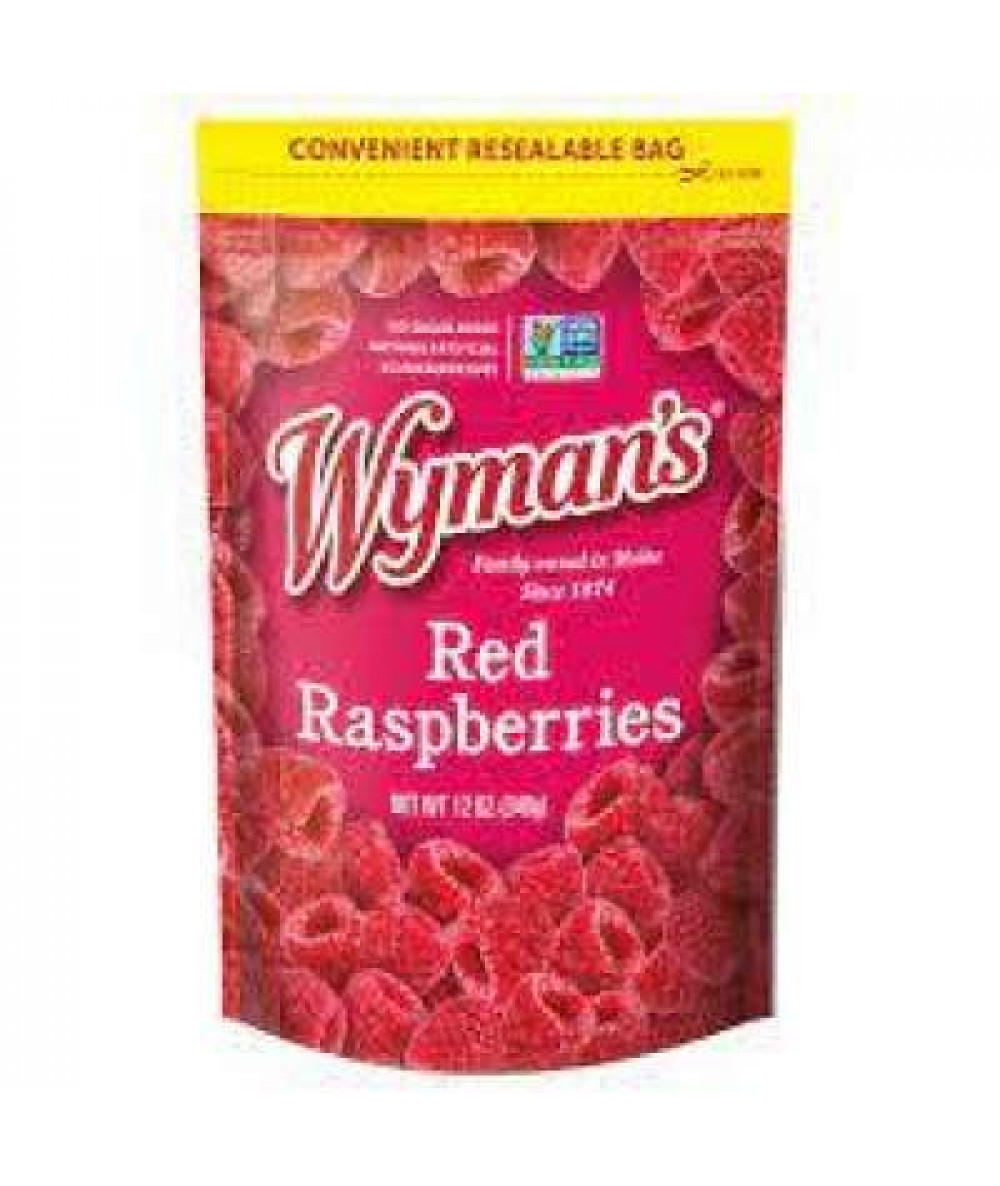 WYMAN'S RED RASPBERRIES 15OZ