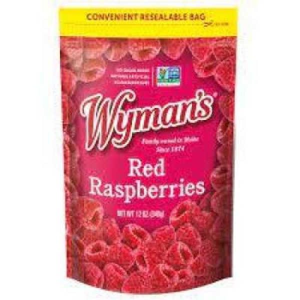 WYMAN'S RED RASPBERRIES 15OZ