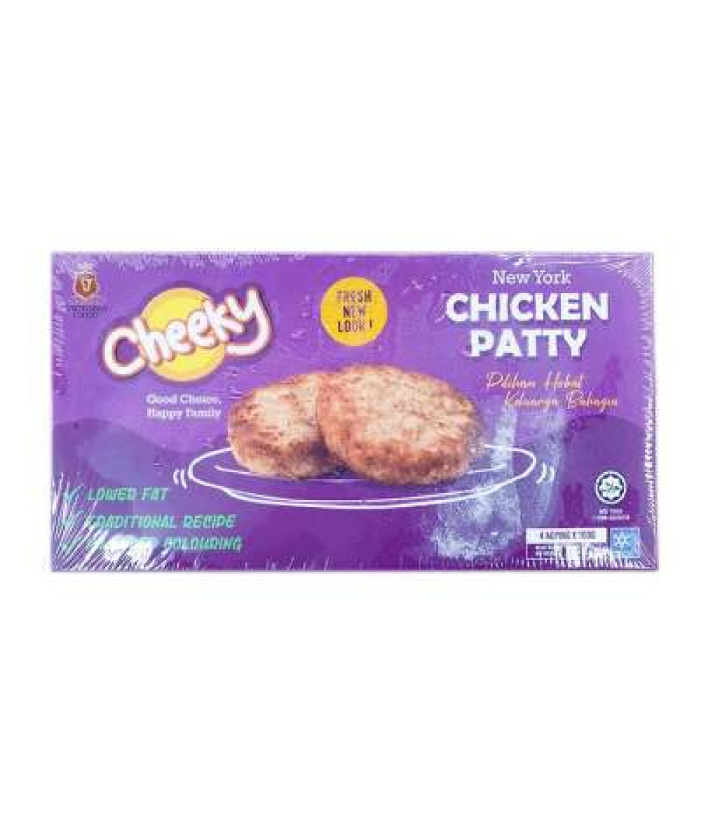 CHEEKY VICTORIA CREST BURGER AYAM NEW YORK-400G