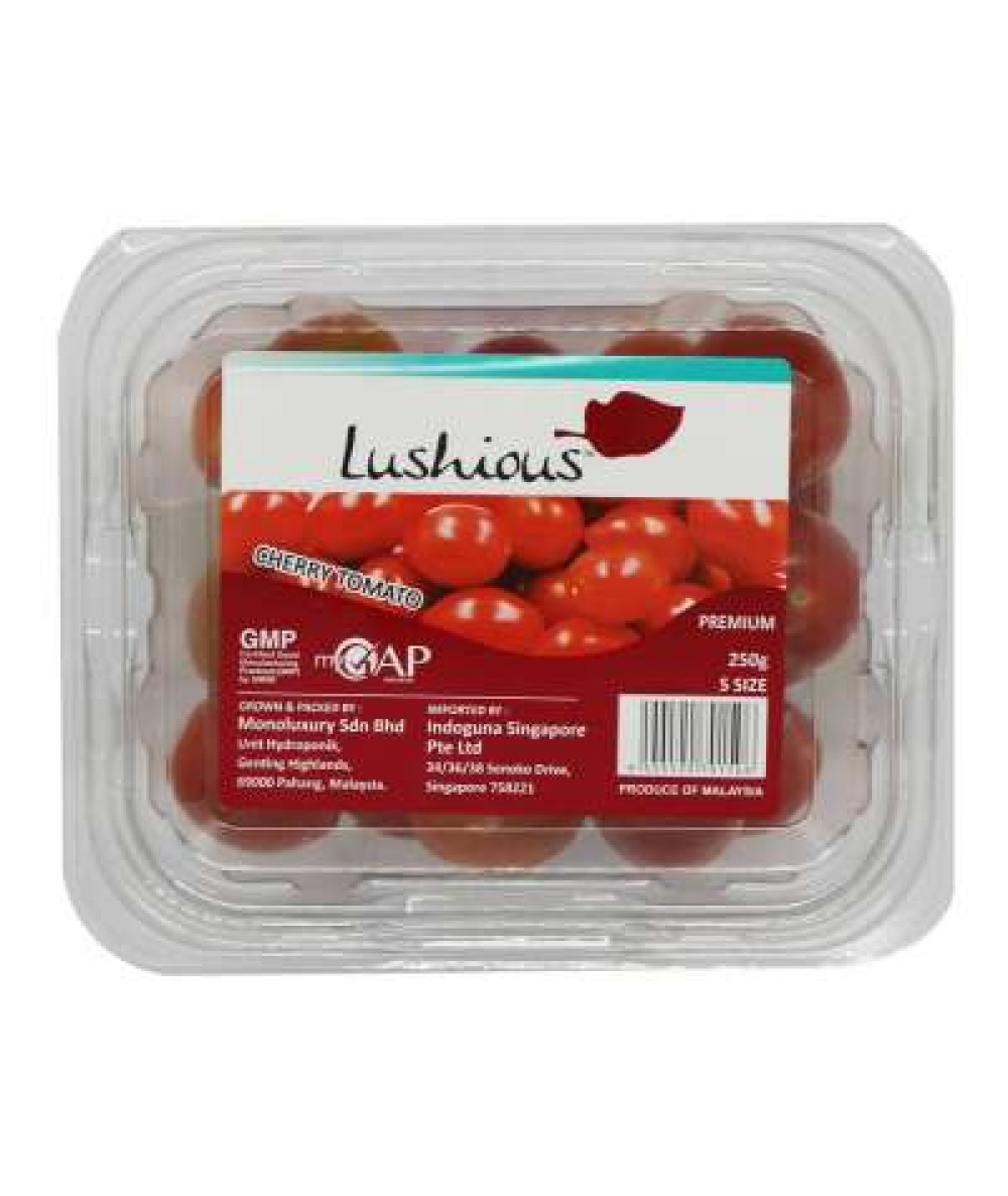 LUSHIOUS RED CHERRY TOMATO 250G+/-