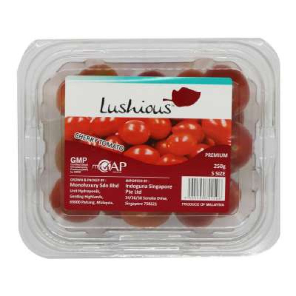 LUSHIOUS RED CHERRY TOMATO 250G+/-