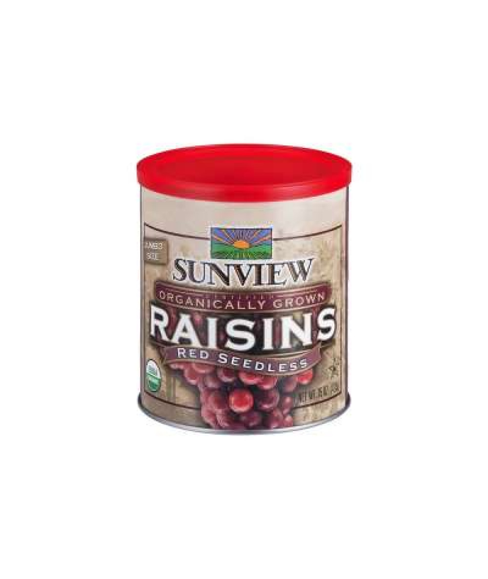 SUNVIEW ORGANIC RED RAISIN 425G+/-