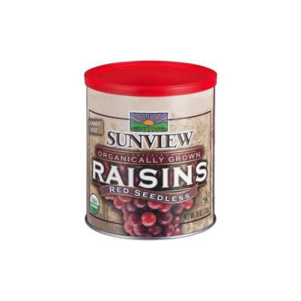 SUNVIEW ORGANIC RED RAISIN 425G+/-