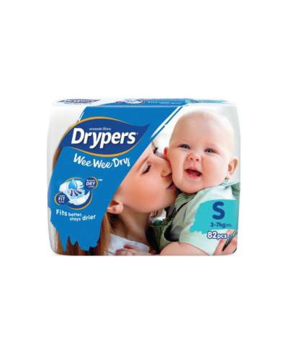 DRYPERS WEE WEE DRY MEGA S 80S