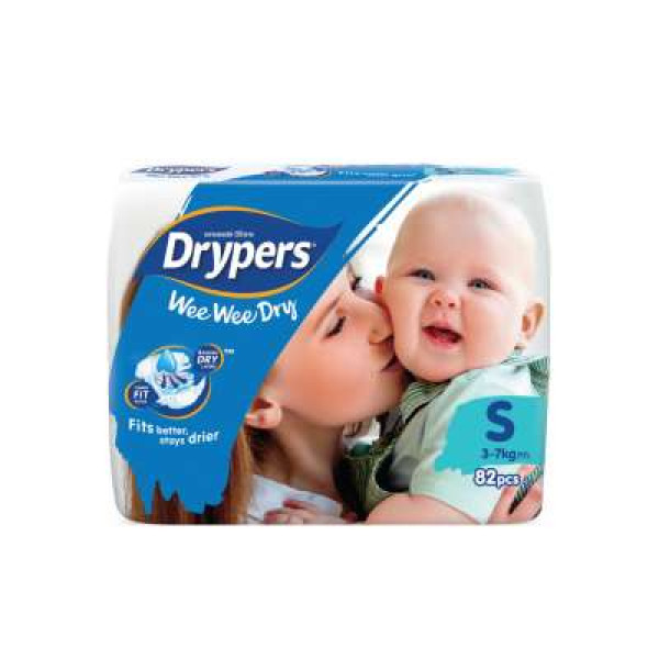 DRYPERS WEE WEE DRY MEGA S 80S