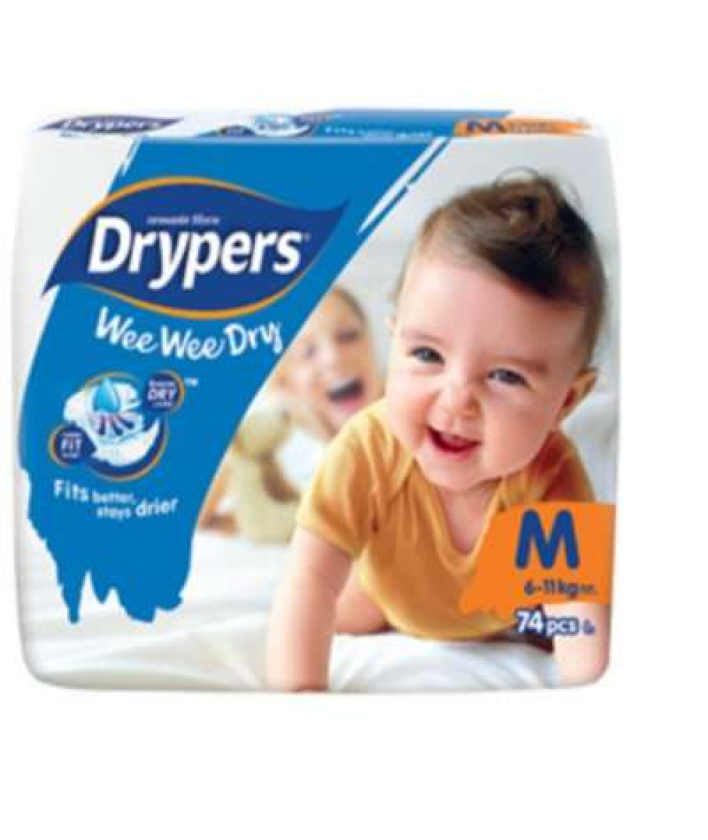 DRYPERS WEE WEE DRY MEGA M 60S