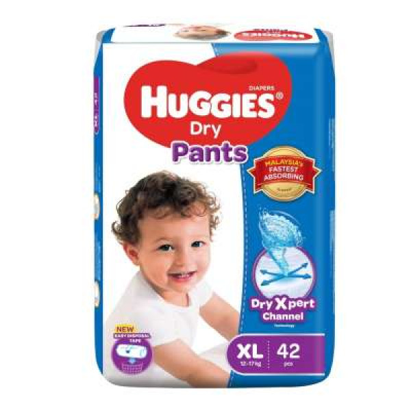 HUGGIES DRYPANTS SUPER JUMBO PACK XL32+8