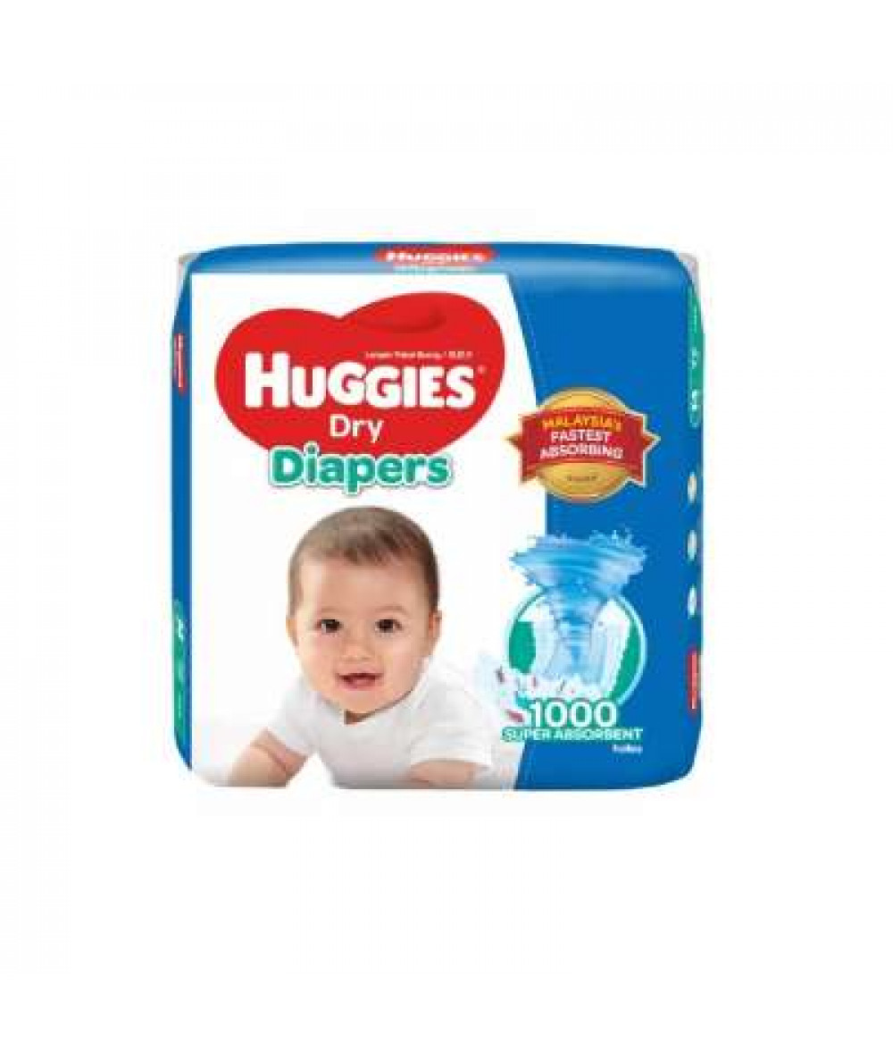 HUGGIES DRY SUPER JUMBO PACK M72