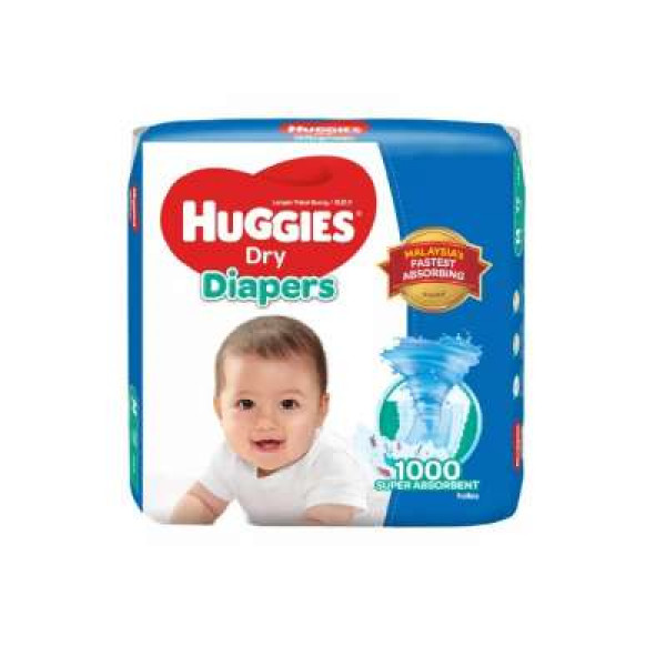 HUGGIES DRY SUPER JUMBO PACK M72