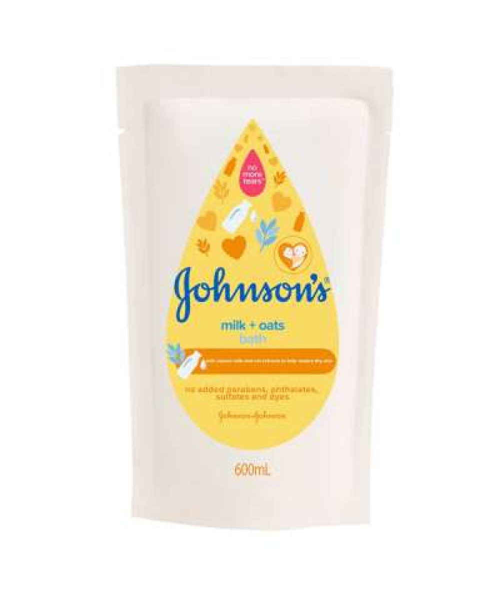 JB BATH MILK+OAT REFILL 600ML