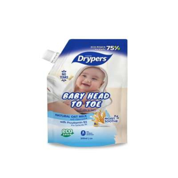 DRYPERS BABY HEAD TO TOE 450ML