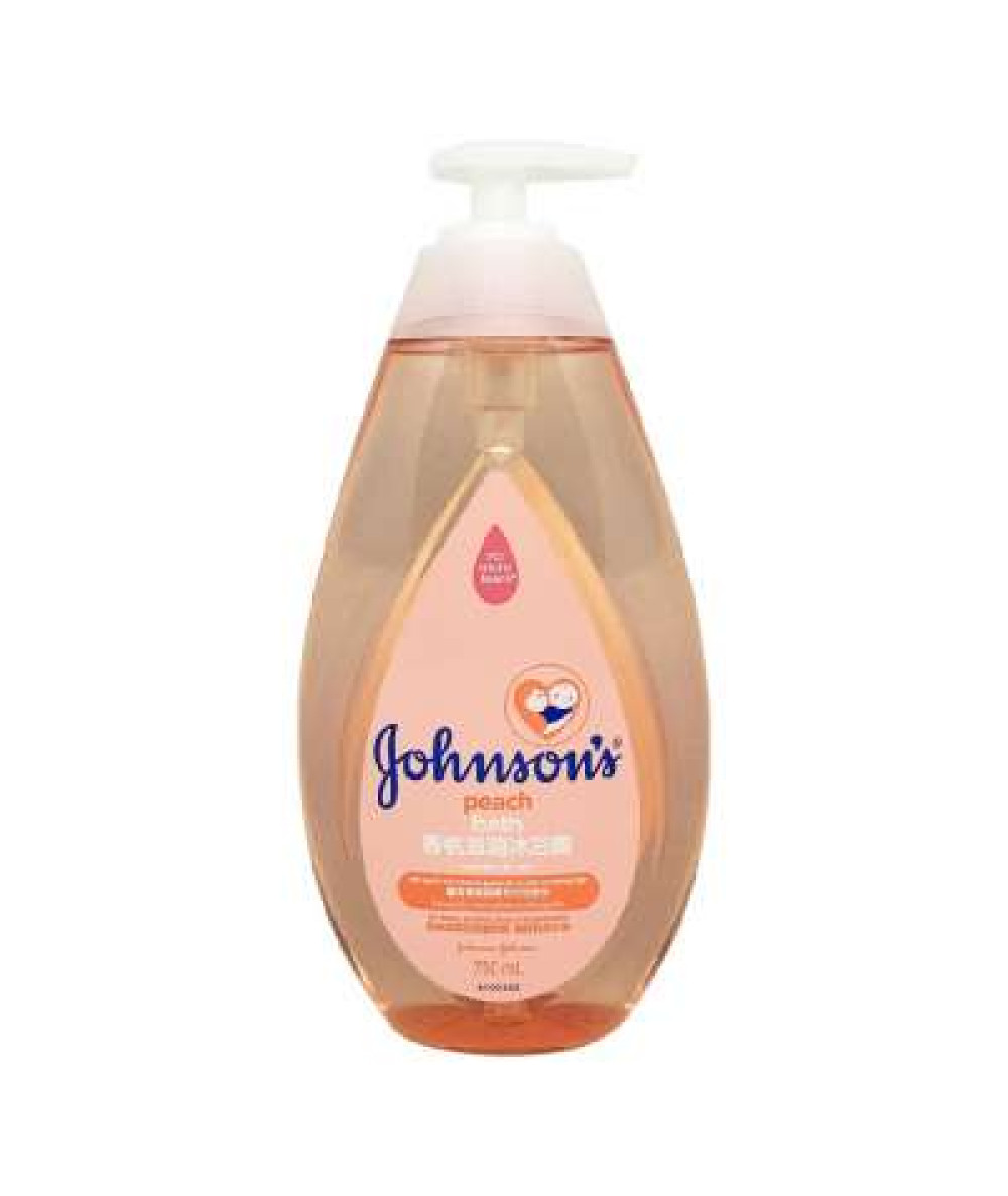 JOHNSON'S BABY BATH PEACH 750ML