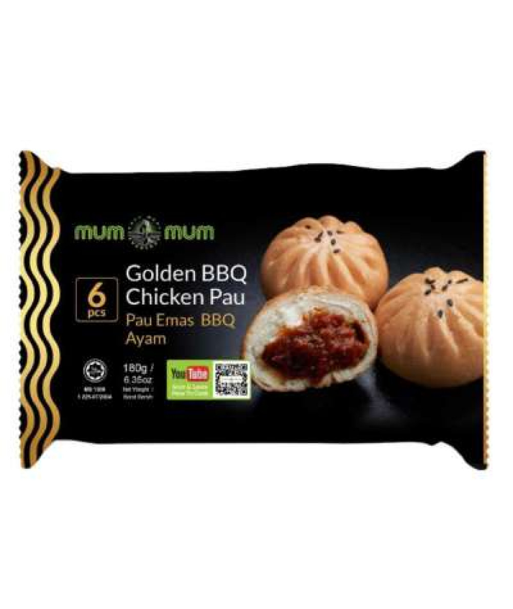 MUM MUM GOLDEN BBQ CHICKEN PAU 180G