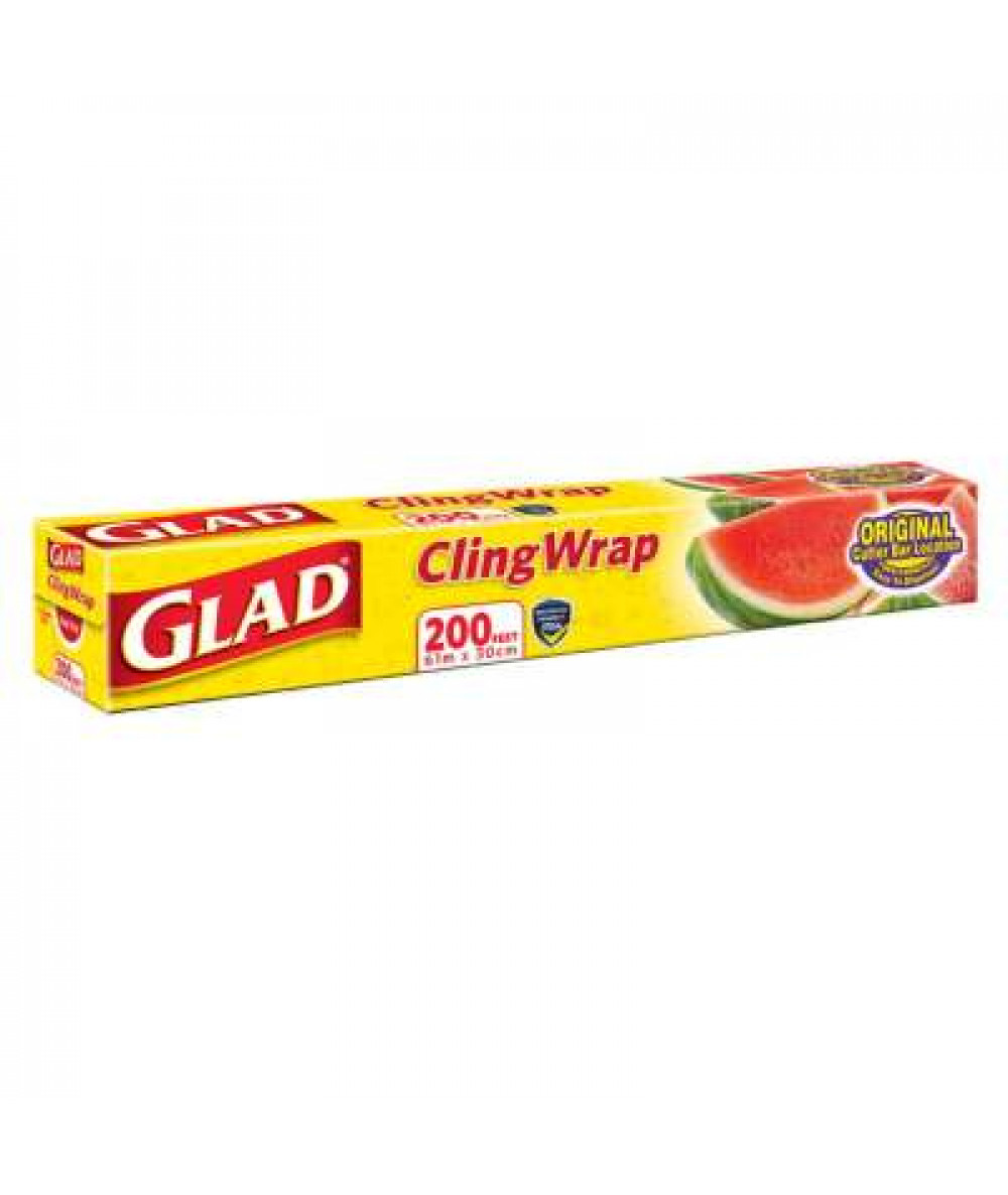 GLAD CLING WRAP W200 200 FT