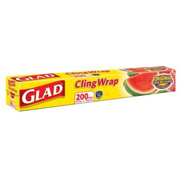 GLAD CLING WRAP W200 200 FT