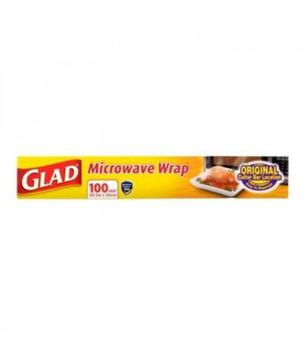 GLAD MICROWAVE WRAP 100FT