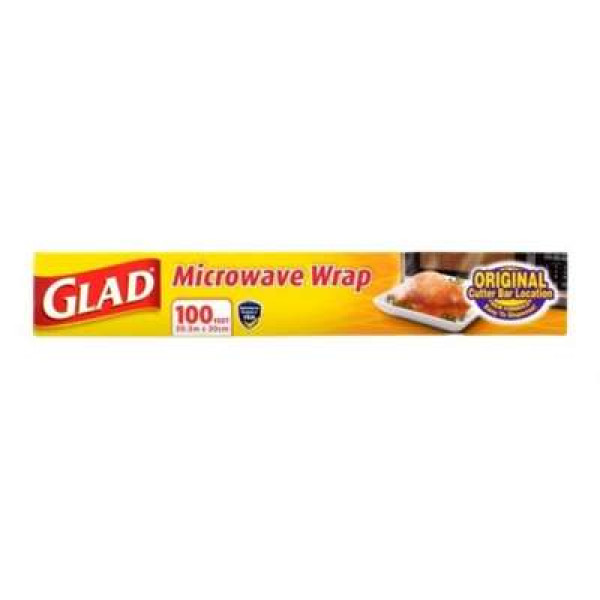 GLAD MICROWAVE WRAP 100FT