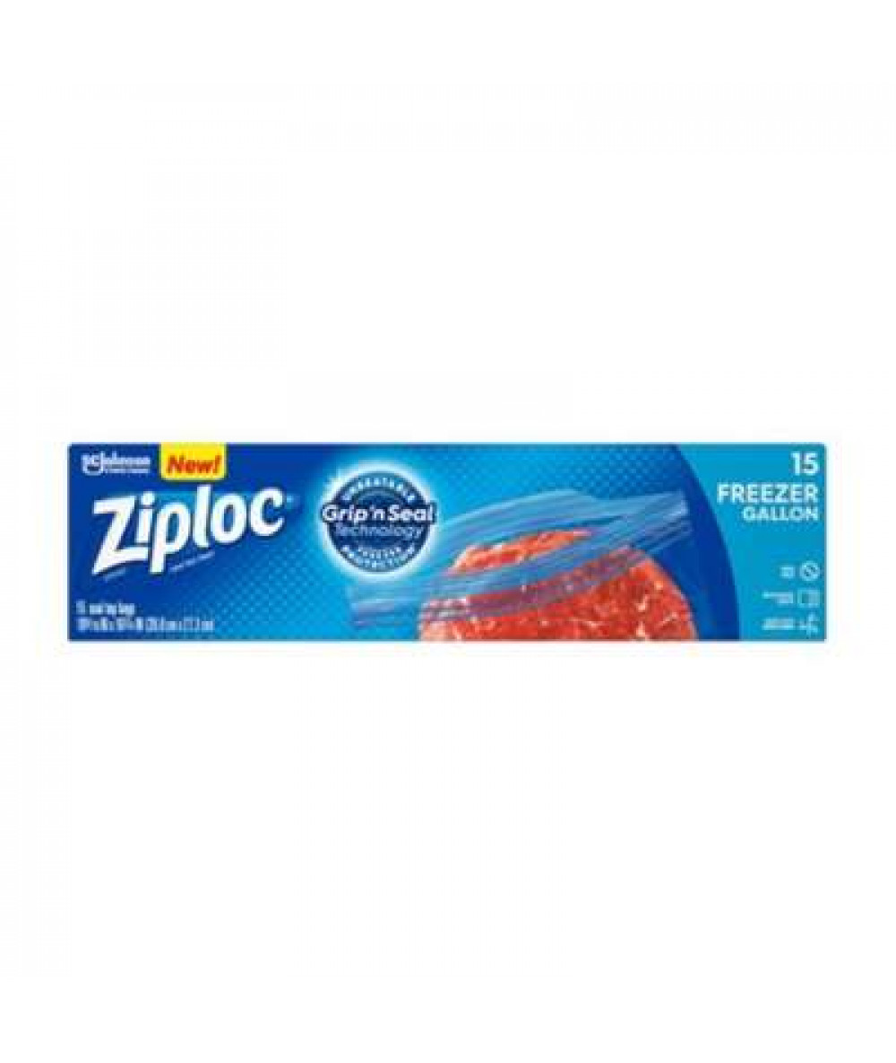 ZIPLOC FREEZER GALLON EOT 15S