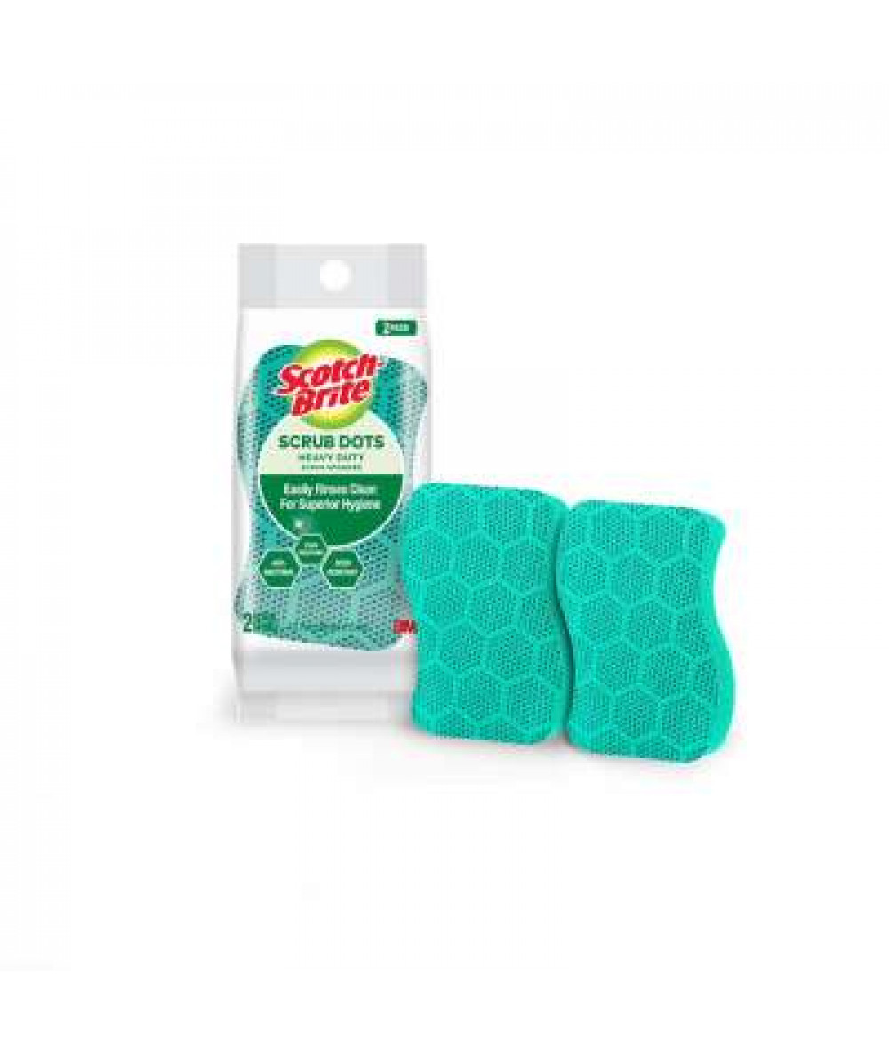 HEAVY DUTY SCRUB SPONGE 3PCS 