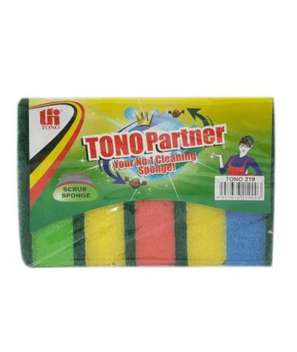 TONO PARTNER SCRUB SPONGE 5S