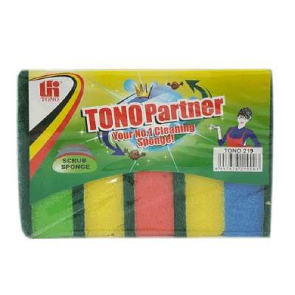 TONO PARTNER SCRUB SPONGE 5S