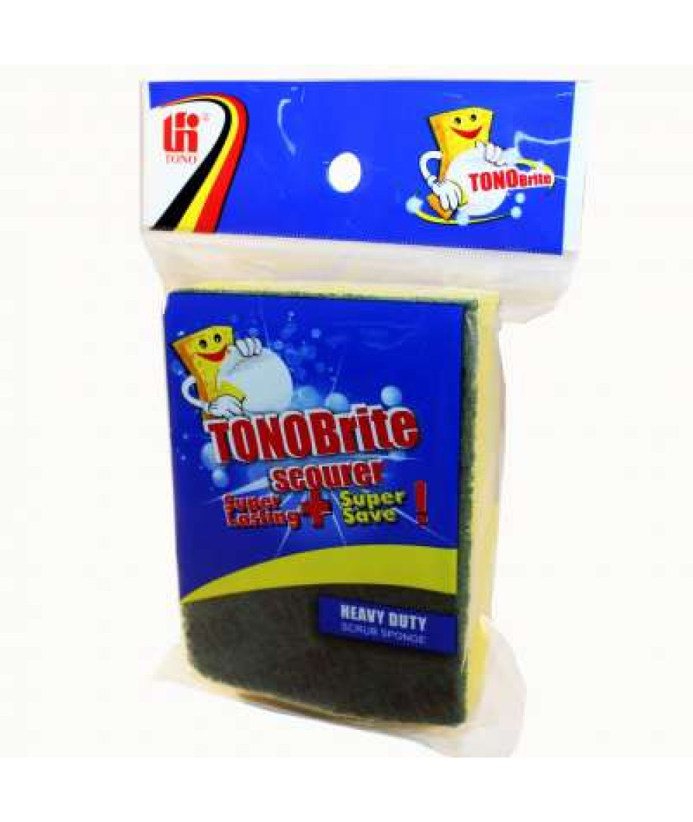 TONO 158 HEAVY DUTY SCRUB SPONGE 4PCS