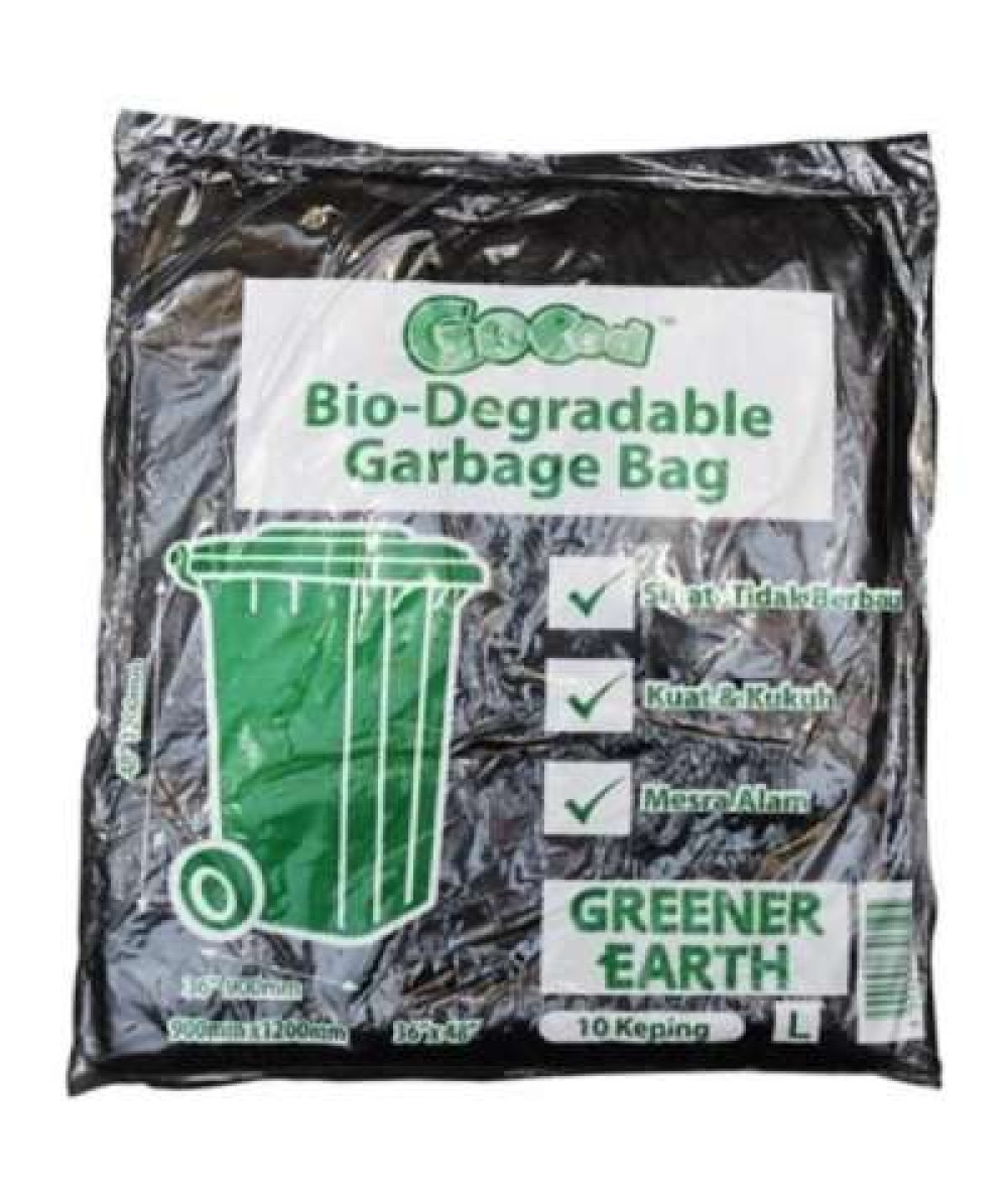 GARBAGE BAG M10 BLACK 