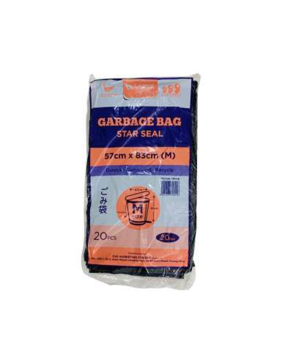 GARBAGE BAG STAR SEAL 57CMX83CM 