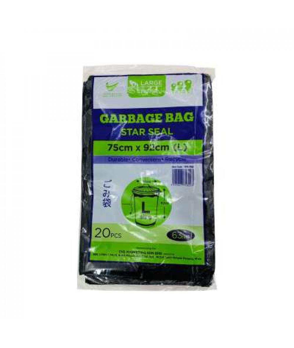 GARBAGE BAG STAR SEAL 75CMX92CM 