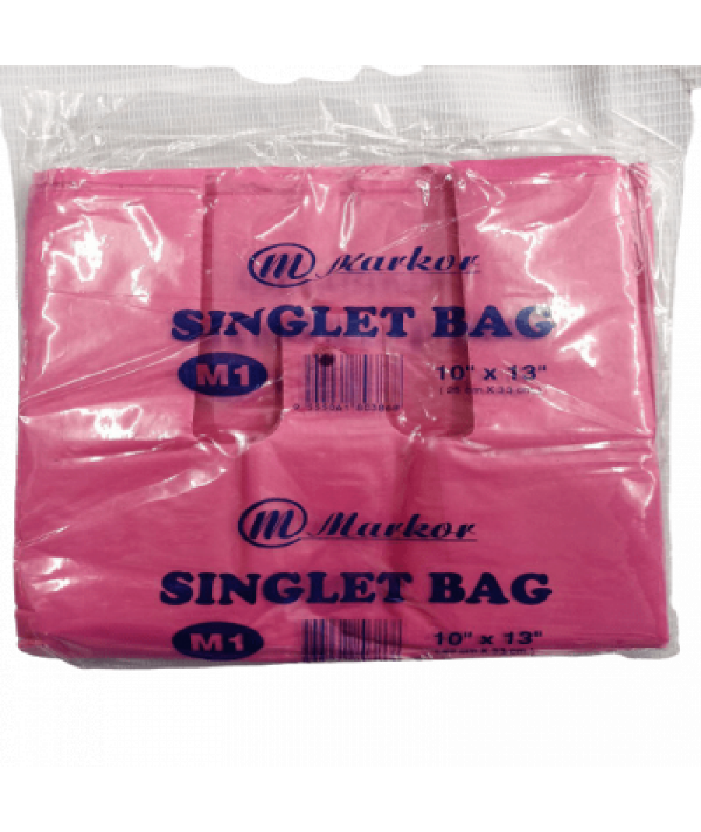 SINGLET BAG 10INC X 13INC (M1)  