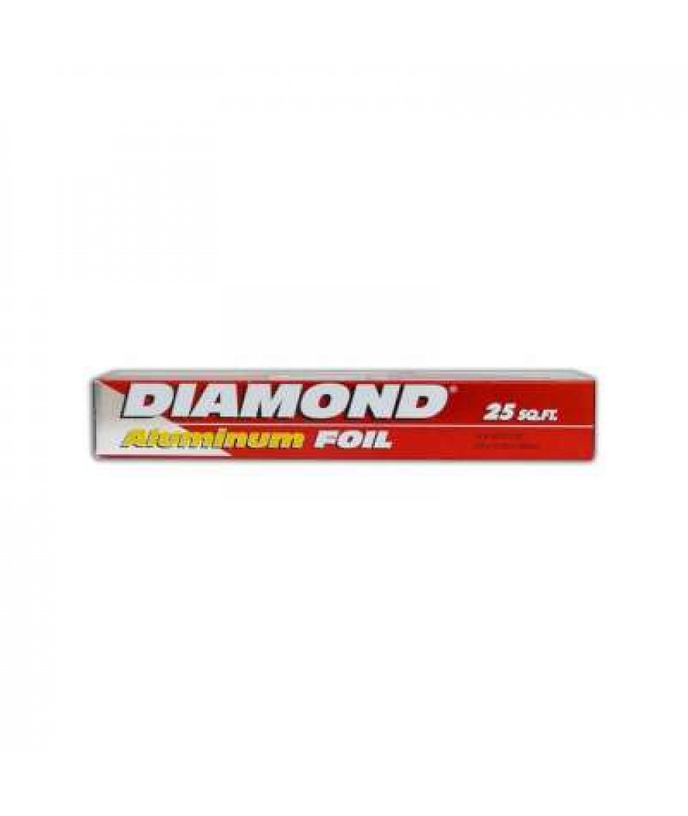 DIAMOND ALUMINIUM FOIL 25SQ (S) 